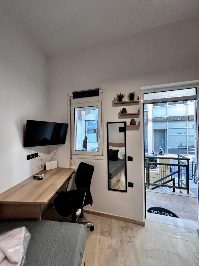 Central Single Room Ground Floor 伊拉克利翁 外观 照片